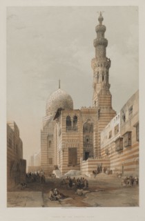 Egypt and Nubia, Volume III: Tombs of the Khalifs, Cairo, 1848. Louis Haghe (British, 1806-1885), F