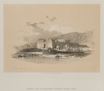 Egypt and Nubia, Volume II: Temple of Kababshe, Nubia, 1848. Louis Haghe (British, 1806-1885),