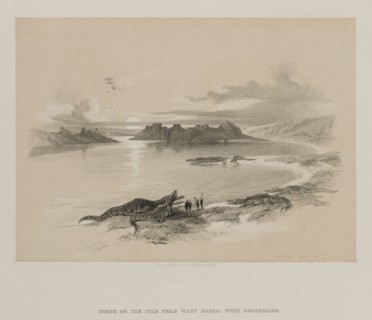 Egypt and Nubia, Volume II: Wady Dabod, Nubia, 1848. Louis Haghe (British, 1806-1885), F.G.Moon, 20