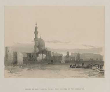 Egypt and Nubia, Volume III: Tombs of the Caliph's, Cairo, 1848. Louis Haghe (British, 1806-1885),