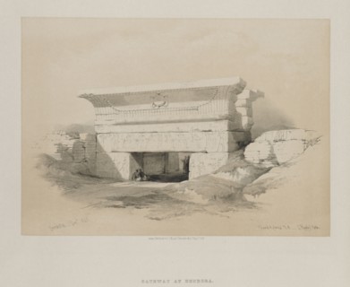 Egypt and Nubia, Volume I: Dendera, 1847. Louis Haghe (British, 1806-1885), F.G.Moon, 20
