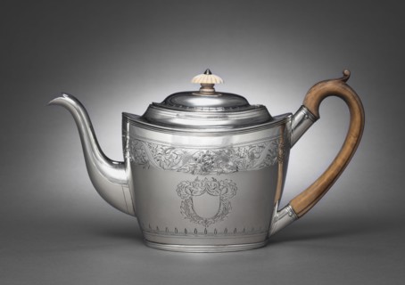 Tea Service (Teapot), 1801. Anne Bateman (British, 1748-1813), Peter Bateman (British, 1740-1825),