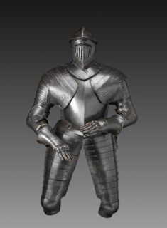 Cuirassier's Armor, c. 1600-1620. Austria, Graz(?), early 17th century. Steel (originally blued,