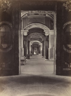 Bibliothèque du Vatican, c. 1860. Charles Soulier (French, 1840-1875). Albumen print from a