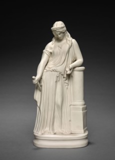 Figure of Medea, c. 1870-1890. W. T. Copeland & Sons (British). Parian porcelain; overall: 33.1 x