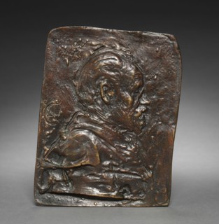 Zola, 1898. Alexandre-Louis-Marie Charpentier (French, 1856-1909). Bronze; overall: 17.5 x 13.5 x 8