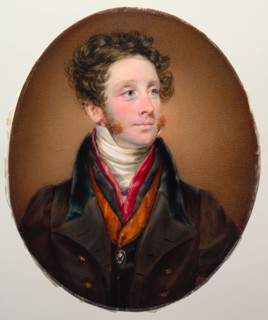 Portrait of John Francis Miller Erskine, Earl of Mar and Earl of Kellie, 1825. Kenneth Macleay