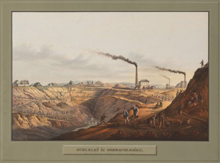 Scharley in Oberschleisien, c. 1850. Carl Julius Rieden (German, 1802-1858), after Ernest William