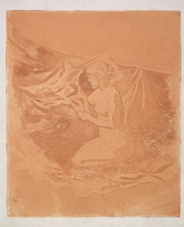 Embers Glow, 1890-1897. Theodore Roussel (French, 1847-1926). Color etching and aquatint; sheet: 28