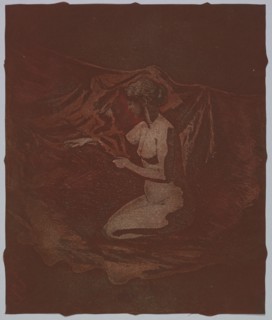 Embers Glow, 1890-1897. Theodore Roussel (French, 1847-1926). Color etching and aquatint; sheet: 24