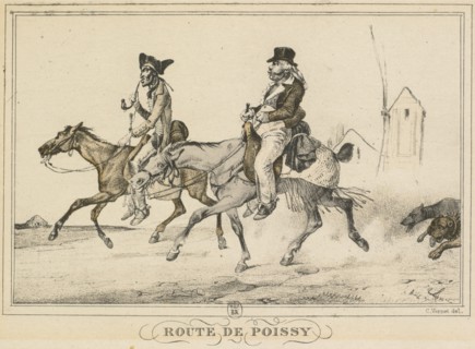 Route de Poissy, Route de St. Cloud, Route de Poste, Route du Marche: Scenes of Daily Life, Roads