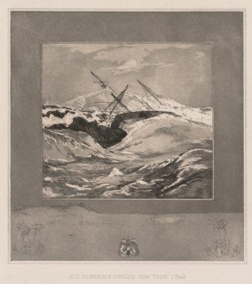 Vom Tode I (Opus II, 1889), No. 3 . Max Klinger (German, 1857-1920). Dtching and aquatint on chine