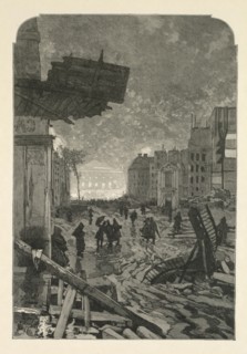 Demolition, 1869. Daniel Urrabieta Vierge (Spanish, 1851-1904). Lithograoh; sheet: 45.1 x 30.1 cm