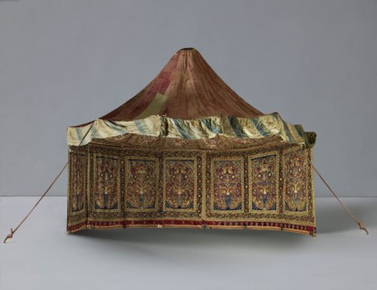 Royal Tent Made for Muhammad Shah (ruled 1834-48), 1834-1848. Iran, Rasht, Qajar period (1779-1925)