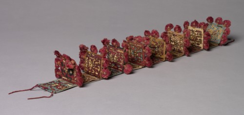 Band (Headband?), c. 650-850. Central Andes, Moche-Wari Style, mid-7th to mid-9th century. Camelid