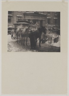The Terminal, 1893 (printed 1911). Alfred Stieglitz (American, 1864-1946). Photogravure from the