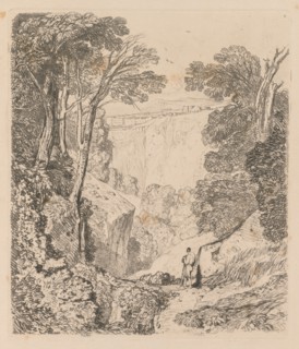 Liber Studiorum: Plate 2, View of Clifton, 1838. John Sell Cotman (British, 1782-1842). Softground