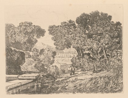 Liber Studiorum: Plate 9, A Study, 1838. John Sell Cotman (British, 1782-1842). Softground etching,