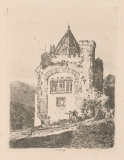 Liber Studiorum: Plate 37, A Study, 1838. John Sell Cotman (British, 1782-1842). Softground