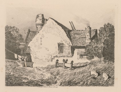 Liber Studiorum: Plate 39, View at Ashdted, Surrey, 1838. John Sell Cotman (British, 1782-1842).