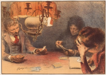 L'Estampe Moderne: La Lampe: La Lampe, 1899?. François Guiguet (French, 1860-1937), Imprimerie