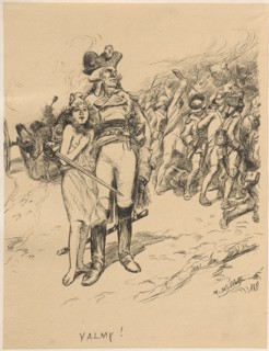 L'Estampe Moderne: Valmy: Valmy, 1899?. Adolphe Willette (French, 1857-1926), Imprimerie Champenois