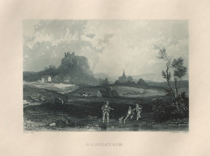 Das Malerische und Romantische Rheinland: Gerolstein, 1928. Henry Winkles (British, 1801-1900),