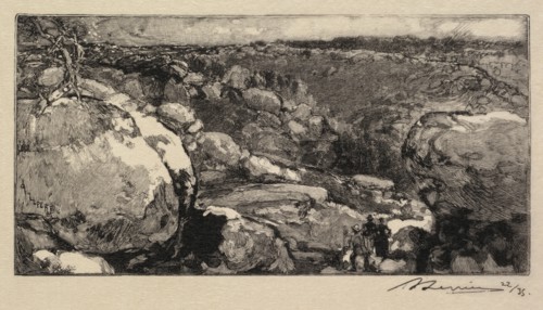 Fontainebleau Forest: The Cirque of Long-Rocher (La Forêt de Fontainebleau: Le cirque du