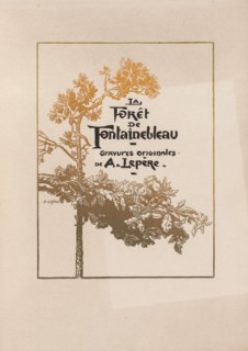 Fontainebleau Forest: Cover (La Forêt de Fontainebleau), 1890. Auguste Louis Lepère (French,