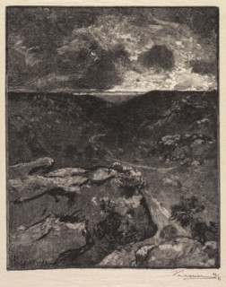 Fontainebleau Forest: Franchard Valley (La Forêt de Fontainebleau: La Vallée de Franchard), 1890.