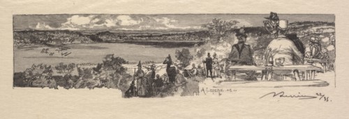 Fontainebleau Forest: Valley of the Solle (La Forêt de Fontainebleau: La Vallée de la Solle), 1890.