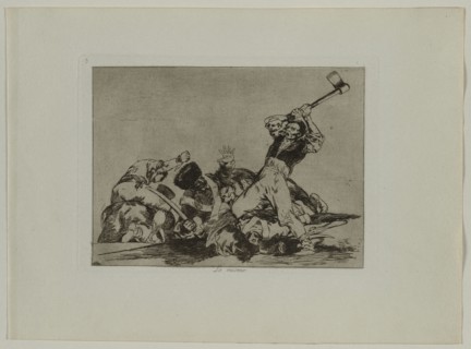 Disasters of War: Pl., 3, The Same (Thing) , 1810-1813. Francisco de Goya (Spanish, 1746-1828),