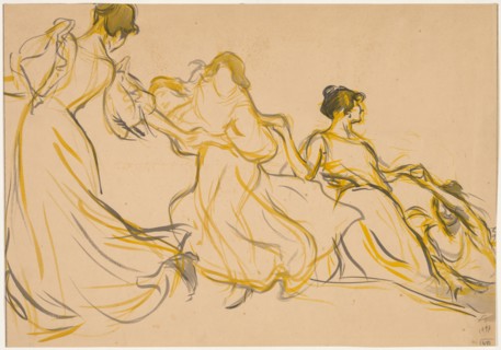 Study for the Decoration for the Salle des Fêtes for La Mairie du 11e arrondissement de Paris, 1897