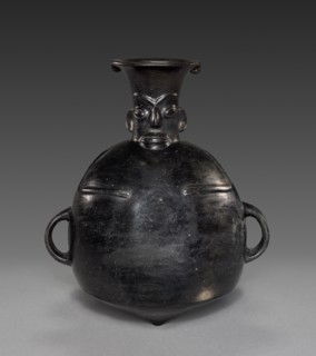 Hunchback Vessel (Aryballos), 1470-1521. Central Andes (Peru), Chimú-Inka style, Late Horizon