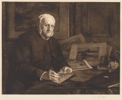Sir Francis Seymour Haden, 1901. After George Percy Jacomb-Hood (British, 1857-1929), Francis
