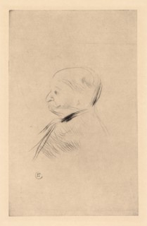Portrait of a Man (Portrait d'un homme), 1898 (printed 1927). Henri de Toulouse-Lautrec (French,