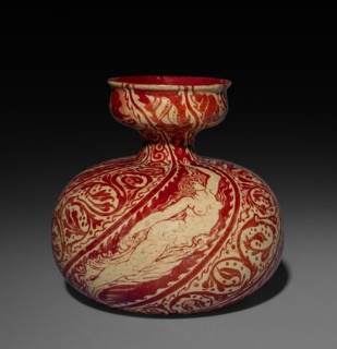 Vase, 1889. Walter Crane (British, 1845-1915), Maw & Co. (British (modern), 1850-1969).