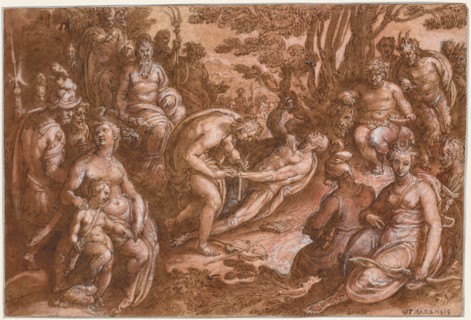 The Flaying of Marsyas, ca. 1585-1603. Jan van der Straet, called Johannes Stradanus