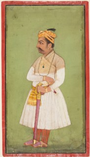 Raja Hari Sen of Mandi (r. 1604-1623-37), c. 1650. India, Himachal Pradesh, Mandi. page: 31.8 x 17