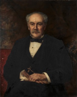 Hinman B. Hurlbut, 1870s. John Harrison Witt (American, 1840-1901). Oil on canvas; unframed: 97.8 x