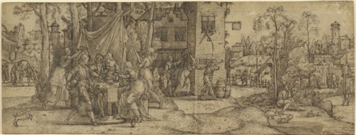 Scenes from the Life of the Prodigal Son; Master of Saint Christopher, Flemish, active first half of 16th century, Netherlands