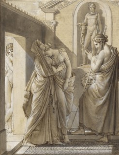 The Father of Psyche Consulting the Oracle of Apollo; Baron François-Pascal-Simon Gérard, French, born Italy, 1770 - 1837