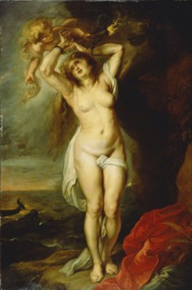 Andromeda; Workshop of Peter Paul Rubens, Flemish, 1577 - 1640, about 1640s; Oil on canvas; 196.9 x 130.8 cm