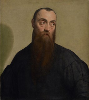 Portrait of a Bearded Man; Jacopo Bassano, Italian, about 1510 or 1515 - 1592, about 1550; Oil on canvas; 62.2 × 54.9 cm