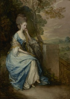 Portrait of Anne, Countess of Chesterfield; Thomas Gainsborough, English, 1727 - 1788, 1777 - 1778; Oil on canvas