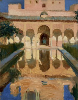 Hall of the Ambassadors, Alhambra, Granada; Joaquin Sorolla y Bastida, Spanish, 1863 - 1923, 1909; Oil on canvas
