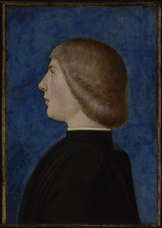 Portrait of a Young Man; Italian, Ferrarese School, 15th century; second half of 15th century; Oil possibly mixed with tempera