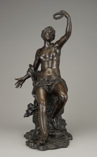 Figure of Venus Marina; Paris, France; model about 1710, probably cast later; Bronze; 64.8 x 54.9 x 29.5 cm