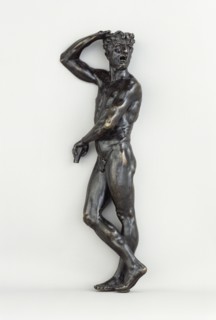 Satyr; Benvenuto Cellini, Italian, 1500 - 1571, cast by an Unknown; 1543 - 1545; Bronze; 56.8 × 8.9 × 8.4 cm