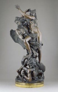 Boreas Abducting Orithyia; After a model by Gaspard Marsy, French, 1624 - 1681, Paris, France; cast 1693 - 1710; Bronze